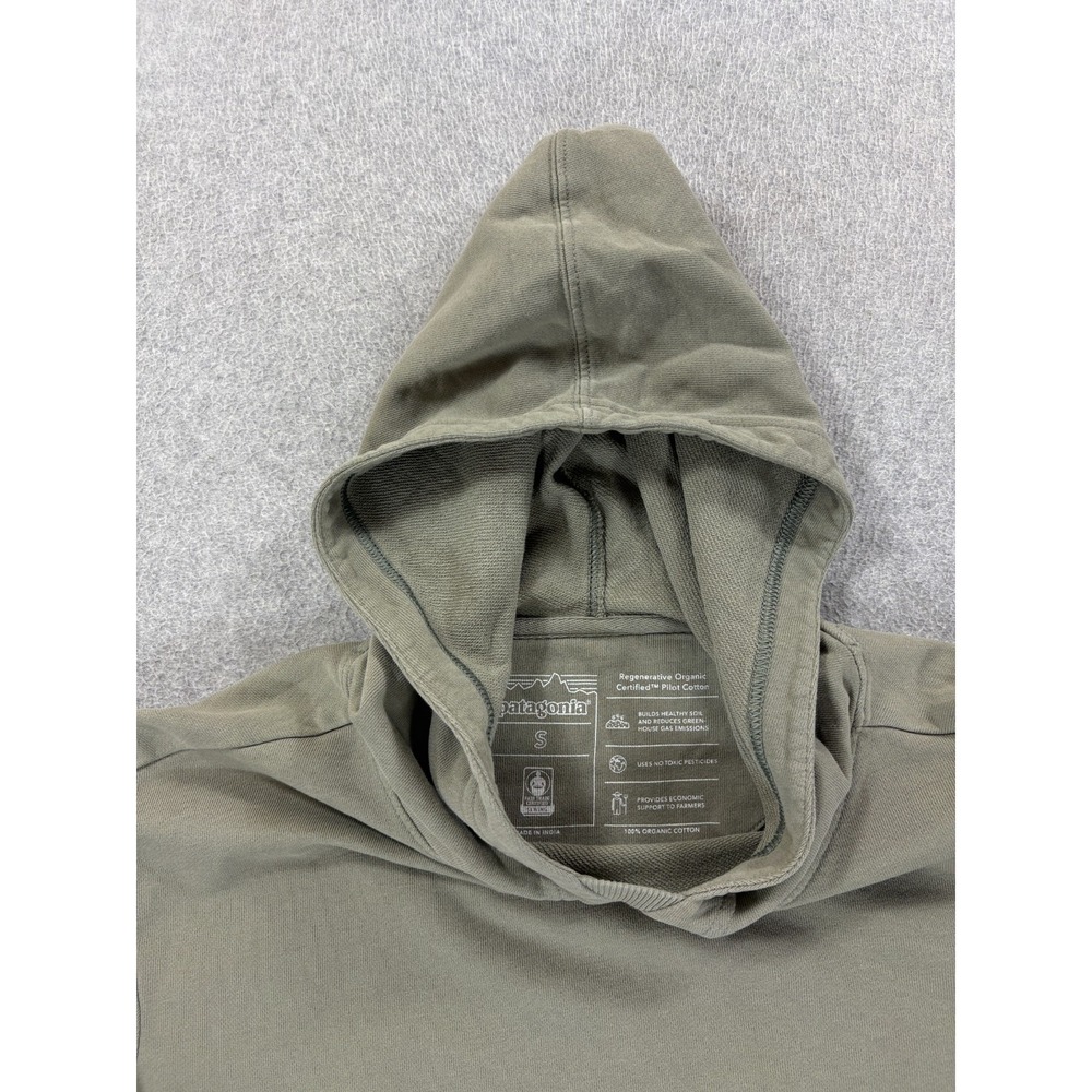 Patagonia‎ Midweight Hoodie Pullover (Women's Small) Green - Picture 3 of 11